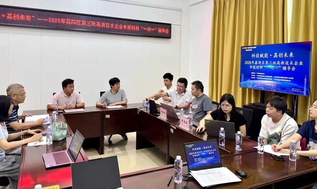 “1對(duì)1”精準(zhǔn)服務(wù) | 2025年荔灣區(qū)第三批高企申報(bào)輔導(dǎo)會(huì)圓滿舉辦