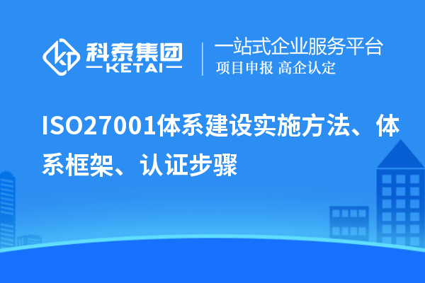 ISO27001體系建設(shè)實施方法、體系框架、認(rèn)證步驟