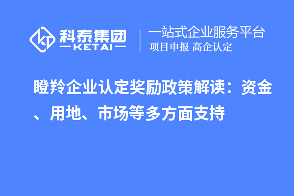 <a href=http://www.0753rcw.com/fuwu/dengling.html target=_blank class=infotextkey>瞪羚企業(yè)認(rèn)定</a>獎勵政策解讀：資金、用地、市場等多方面支持